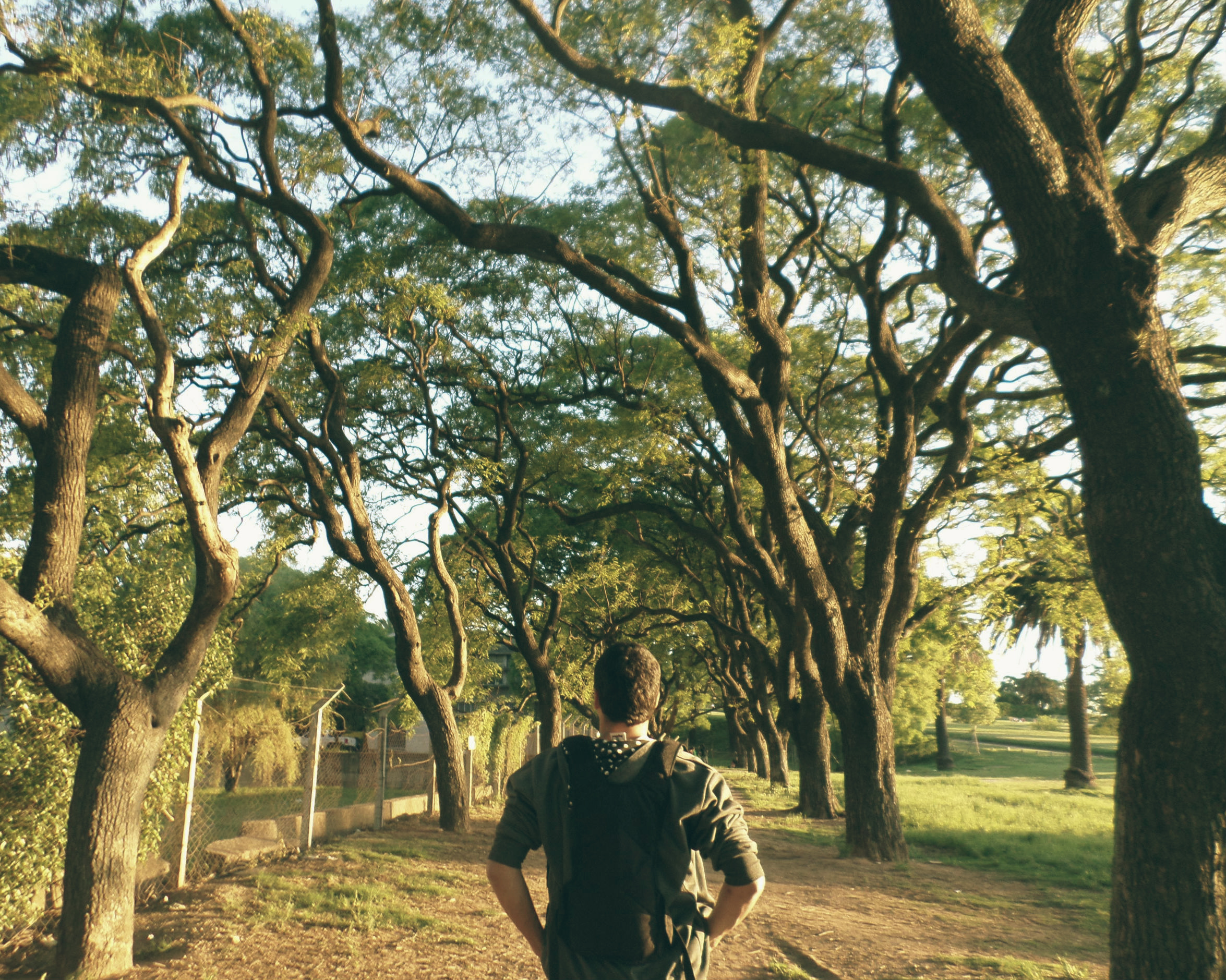 Desbravador no Parque Rodó