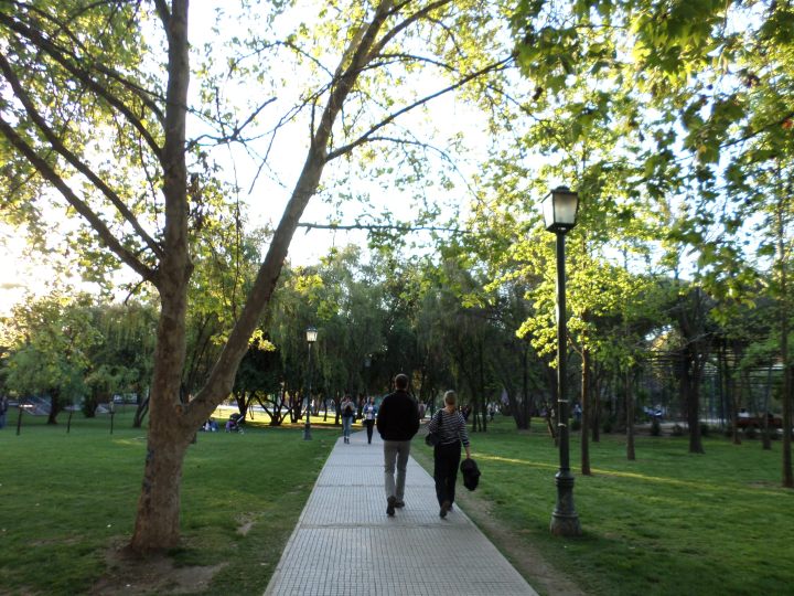 Um dos melhores bairros para se hospedar em Santiago