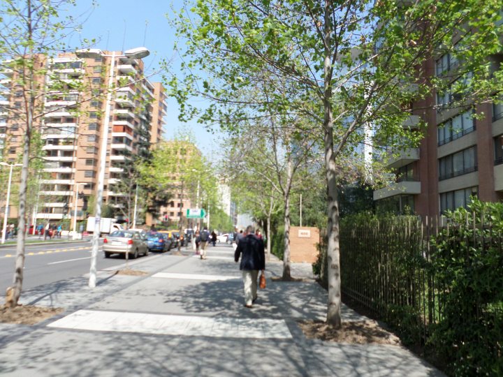 Um dos melhores bairros pra se hospedar em Santiago